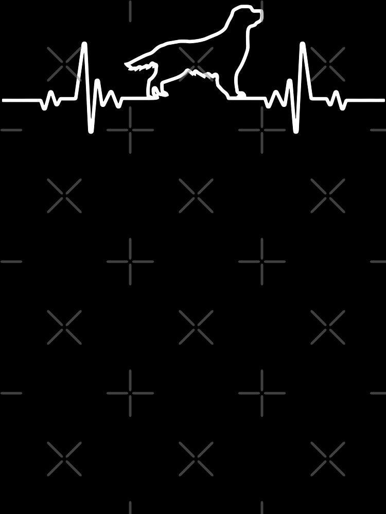 Minimalist Heartbeat Golden Retriever by More Cute Dogs T-Shirts, Hoodie, Sweatshirt | BlankRebels.com (Image 3)
