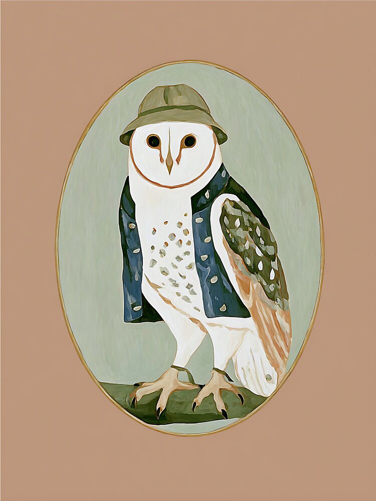 The Charming Cottagecore Owl by bapupa T-Shirts, Hoodie, Sweatshirt | BlankRebels.com (Image 3)