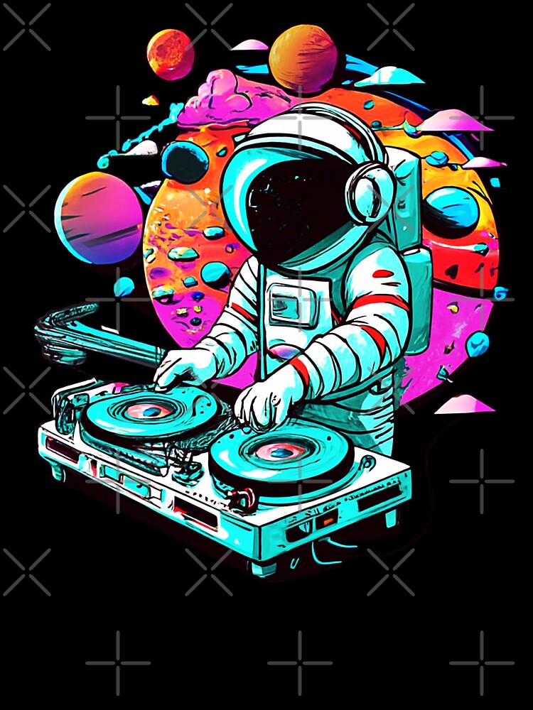 dj from another planet by NotesForMusic T-Shirts, Hoodie, Sweatshirt | BlankRebels.com (Image 3)