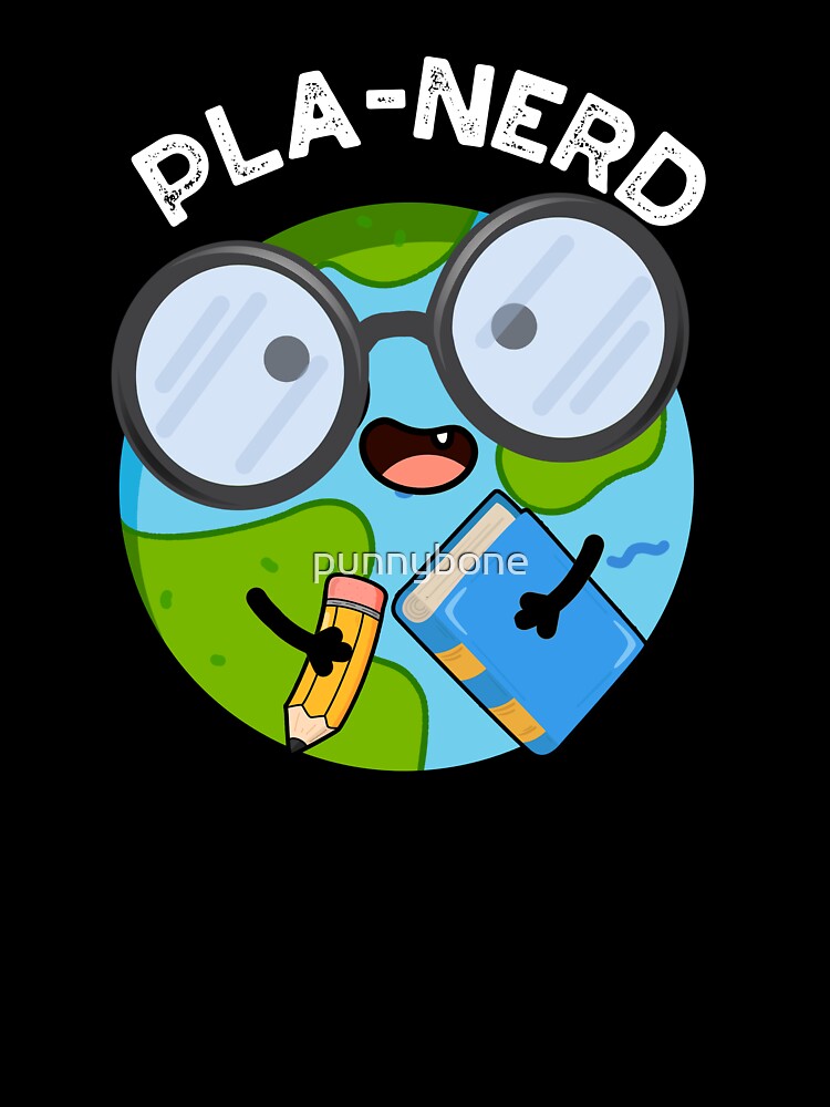 Planerd Funny Planet Puns (Dark BG) by punnybone T-Shirts, Hoodie, Sweatshirt | BlankRebels.com (Image 3)
