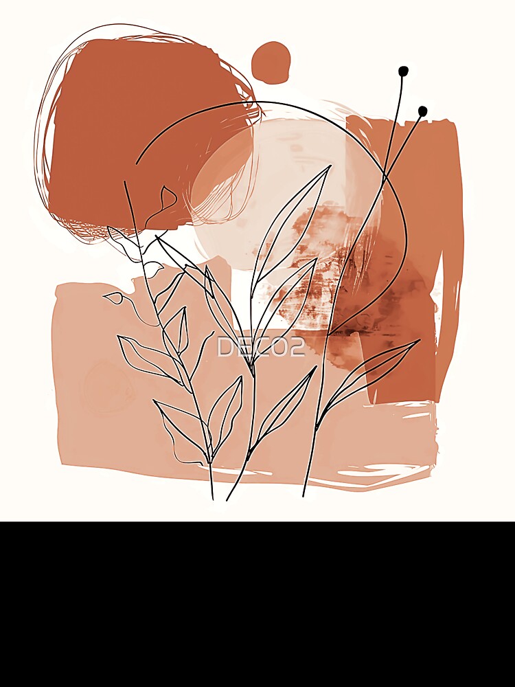 Boho Warm Terracotta Colors And Clay Hues Abstract by DEC02 T-Shirts, Hoodie, Sweatshirt | BlankRebels.com (Image 3)