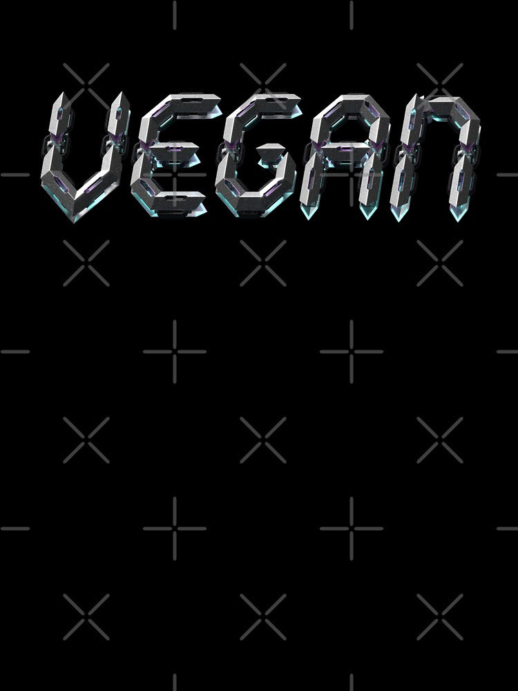 Vegan - Cyberpunk Metal And Chain by GreenSlate