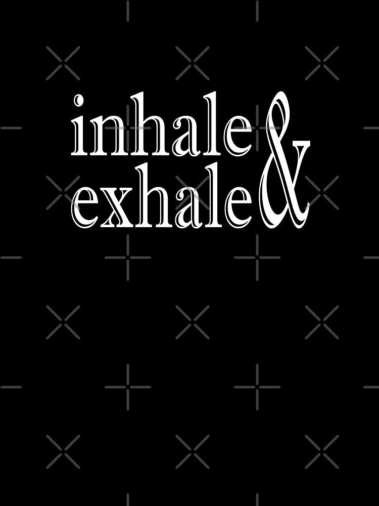 Kopie von Kopie von Kopie von Kopie von inhale exhale - breathe yoga by LioPart T-Shirts, Hoodie, Sweatshirt (Image 3)