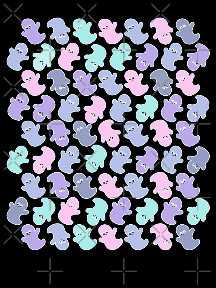 Cute Halloween Ghosts by madtoyman T-Shirts, Hoodie, Sweatshirt | BlankRebels.com (Image 3)