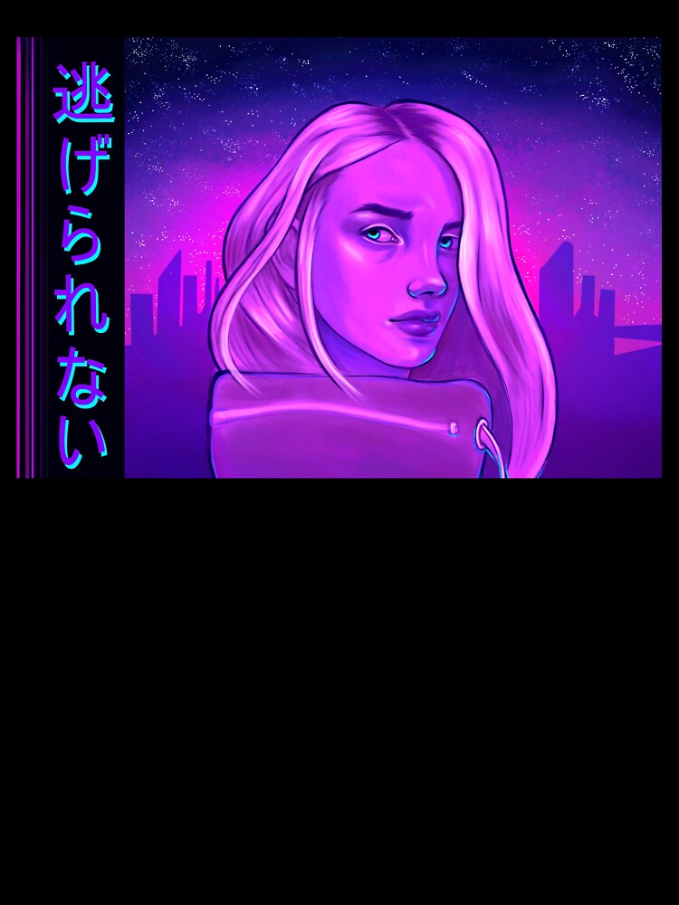 No Escape : A Cyberpunk Inspired Illustration by janamatrix T-Shirts, Hoodie, Sweatshirt | BlankRebels.com (Image 3)