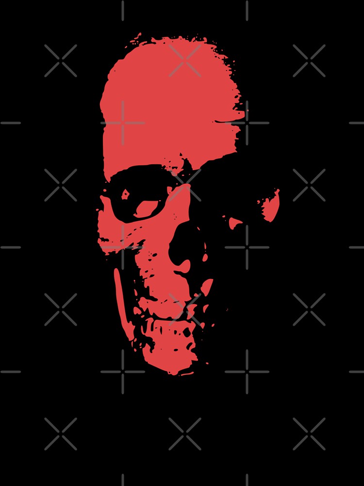 Red Skull of Doom by wazhyp T-Shirts, Hoodie, Sweatshirt | BlankRebels.com (Image 3)