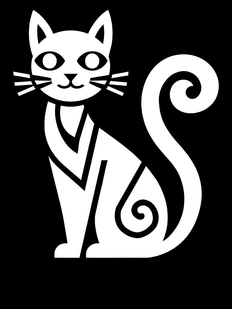 Black Cat by Angry Swan Designs T-Shirts, Hoodie, Sweatshirt | BlankRebels.com (Image 3)