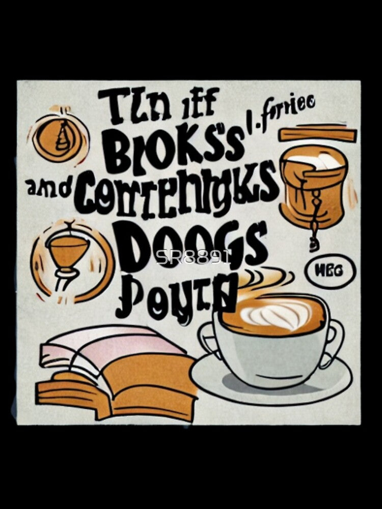 books and coffee and dogs and social justice by SR8891 T-Shirts, Hoodie, Sweatshirt | BlankRebels.com (Image 3)