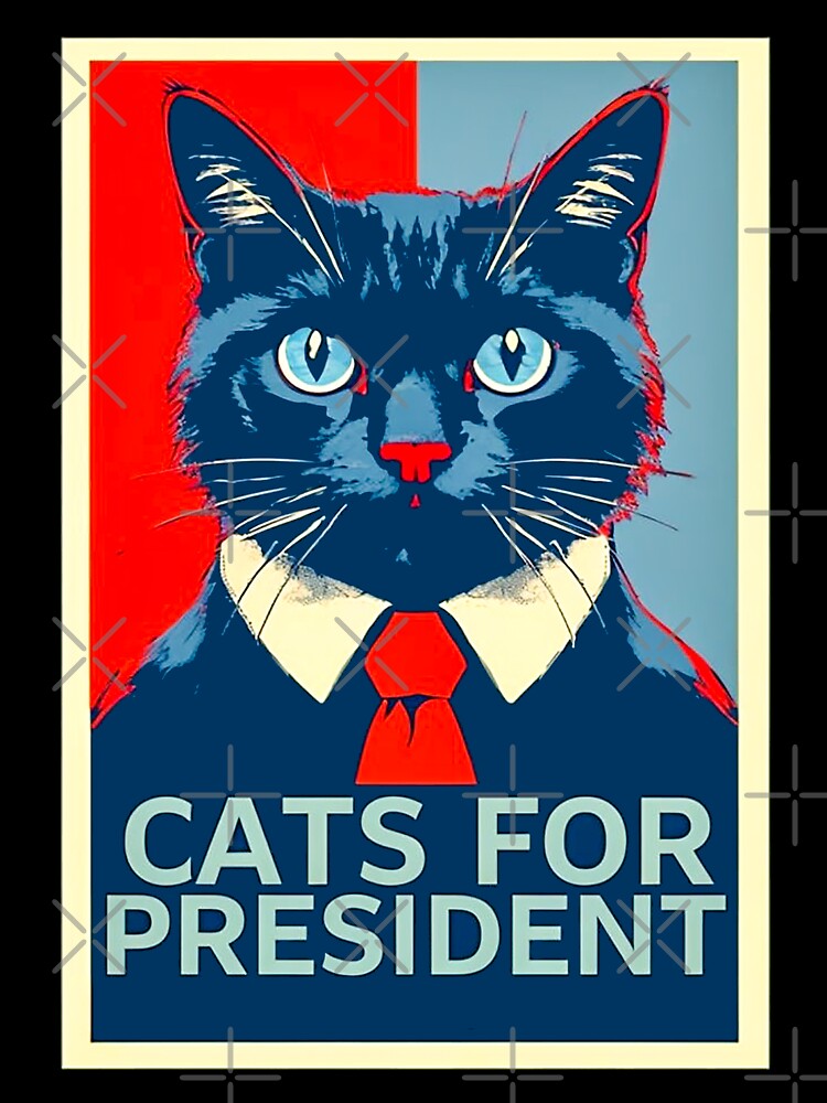 Cats for president 2024 by erozzz T-Shirts, Hoodie, Sweatshirt | BlankRebels.com (Image 3)