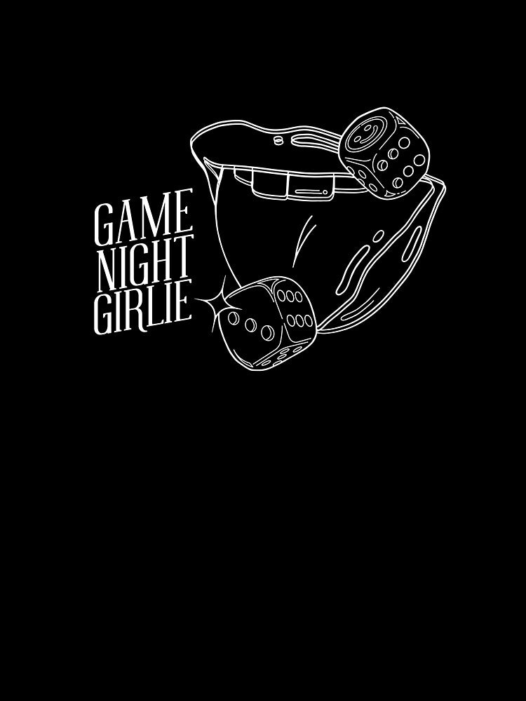 Game Night Girlie by gamenighttees T-Shirts, Hoodie, Sweatshirt | BlankRebels.com (Image 3)