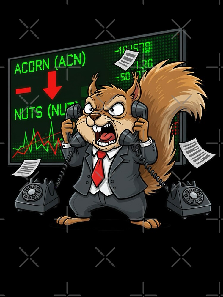 Stockbroker Squirrel – Acorn Market Chaos Meme by Whisky1111 T-Shirts, Hoodie, Sweatshirt | BlankRebels.com (Image 3)