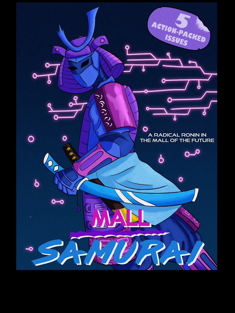 Mall Samurai Poster by ActuallyItsLee T-Shirts, Hoodie, Sweatshirt | BlankRebels.com (Image 3)