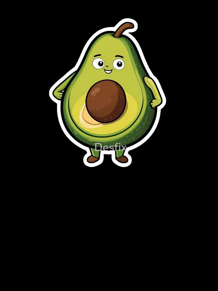 Copy of Cartoon Avacado Pear by Desfix T-Shirts, Hoodie, Sweatshirt | BlankRebels.com (Image 3)