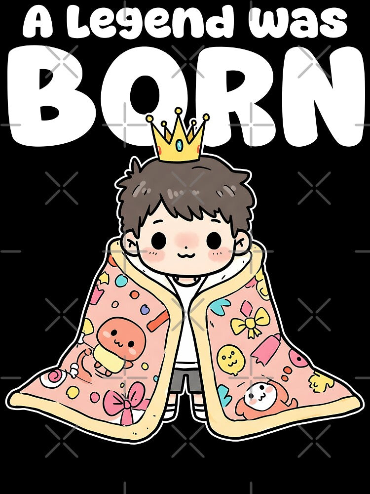 A LEGEND WAS BORN (THEN SLEPT IN) - BIRTHDAY GIFT by KEF Custom T-Shirts, Hoodie, Sweatshirt | BlankRebels.com (Image 3)