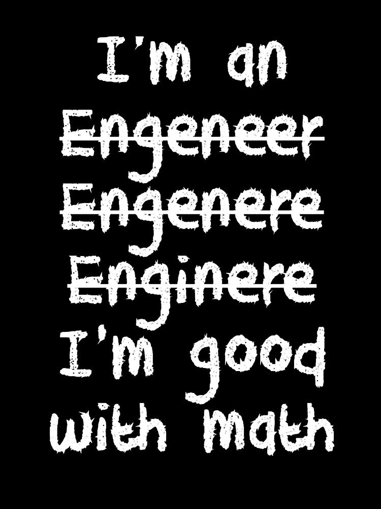 Im An Engineer Im Good At Math by WathenReve T-Shirts, Hoodie, Sweatshirt | BlankRebels.com (Image 3)