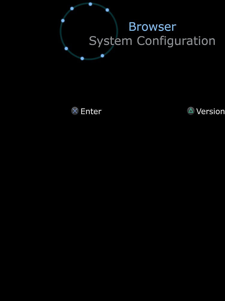 PlayStation 2 Boot Menu T-Shirts, Hoodie, Sweatshirt