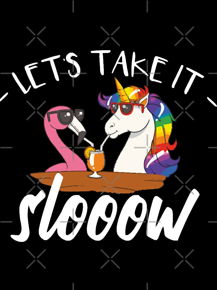 Chill Unicorn with Flamingo by HumbleShirt T-Shirts, Hoodie, Sweatshirt | BlankRebels.com (Image 3)