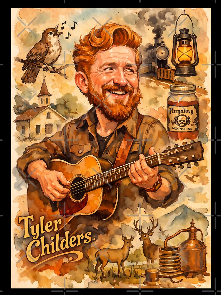 Tyler Childers by Sarcastic designs T-Shirts, Hoodie, Sweatshirt | BlankRebels.com (Image 3)