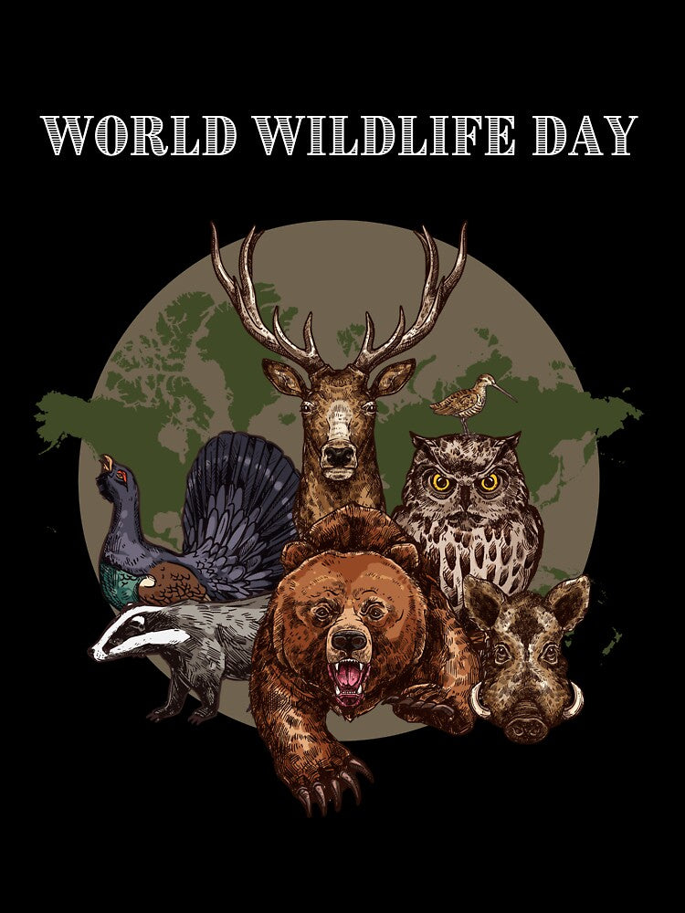 World Wildlife Day Design Love Nature and Animals by BeeClassyDesign T-Shirts, Hoodie, Sweatshirt | BlankRebels.com (Image 3)