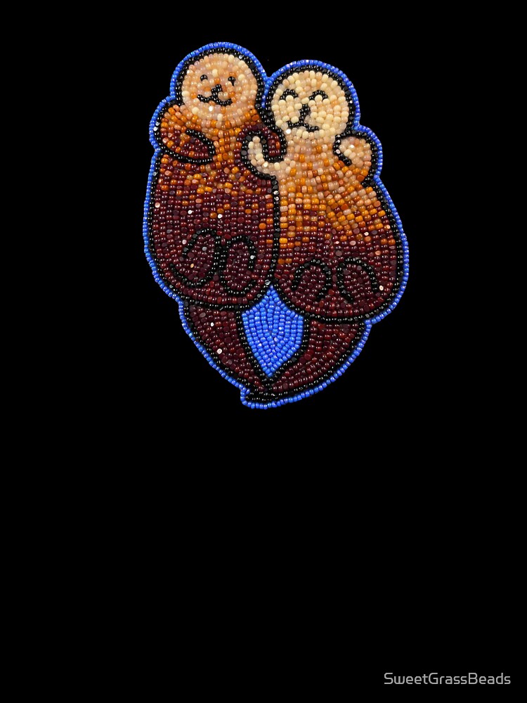 Otters by SweetGrassBeads T-Shirts, Hoodie, Sweatshirt | BlankRebels.com (Image 3)