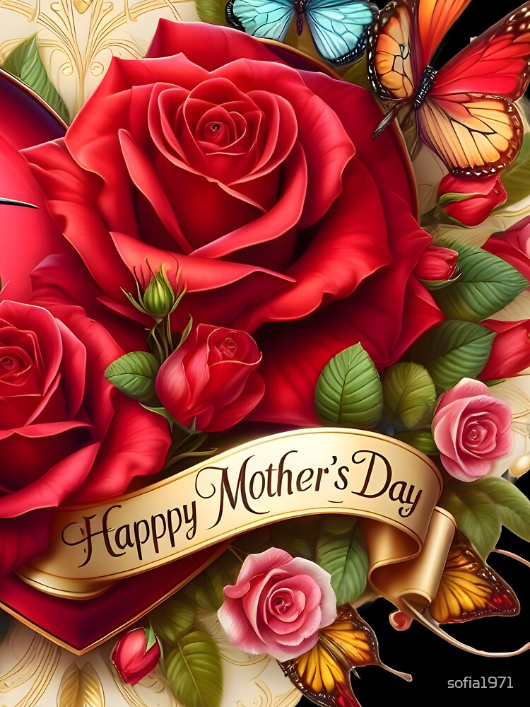 Flowers for Mother's Day 2024: Mother's Day ideas by sofia1971 T-Shirts, Hoodie, Sweatshirt | BlankRebels.com (Image 3)