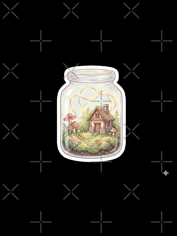 Cottagecore Jar Terrarium by Designspot2020 T-Shirts, Hoodie, Sweatshirt | BlankRebels.com (Image 3)