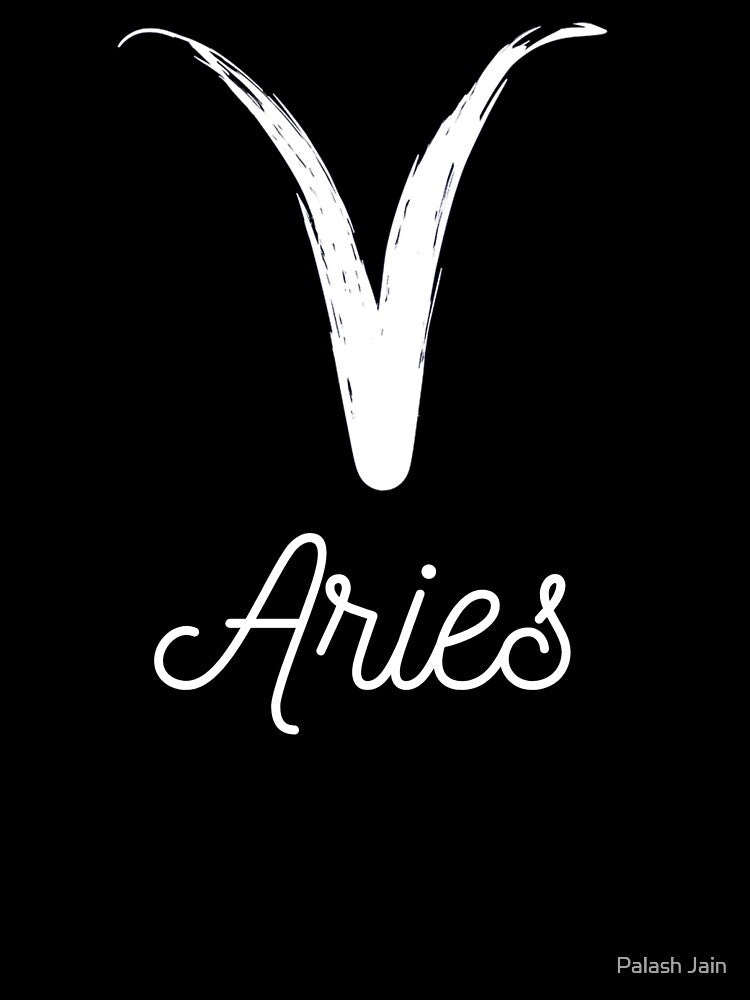 Aries Zodiac Symbol by Palash Jain T-Shirts, Hoodie, Sweatshirt | BlankRebels.com (Image 3)