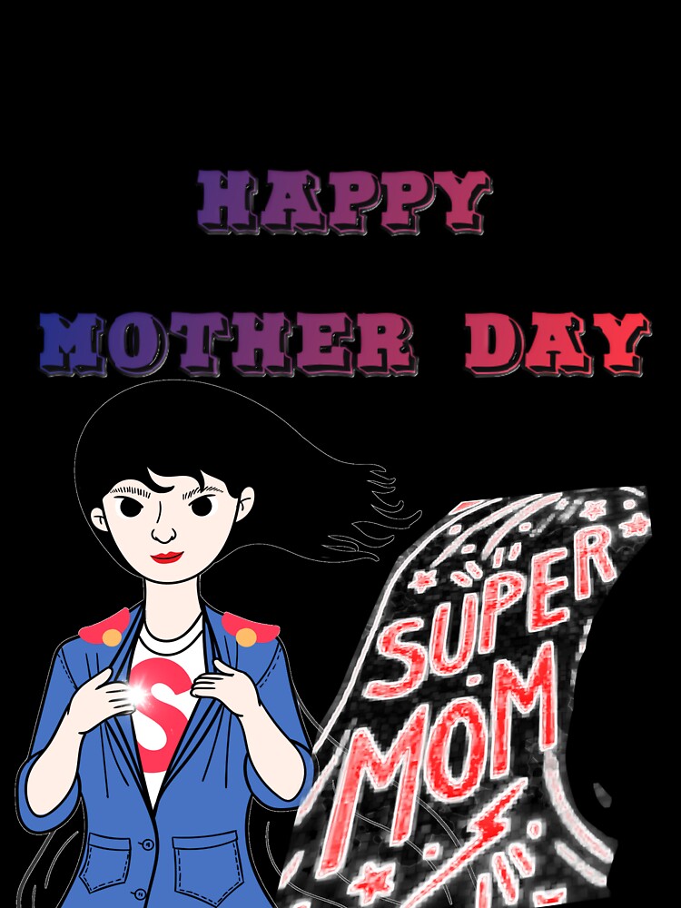 Mother Day Happy Mama Letter Thanks Mom Super Mom 2021 by hoooot T-Shirts, Hoodie, Sweatshirt | BlankRebels.com (Image 3)
