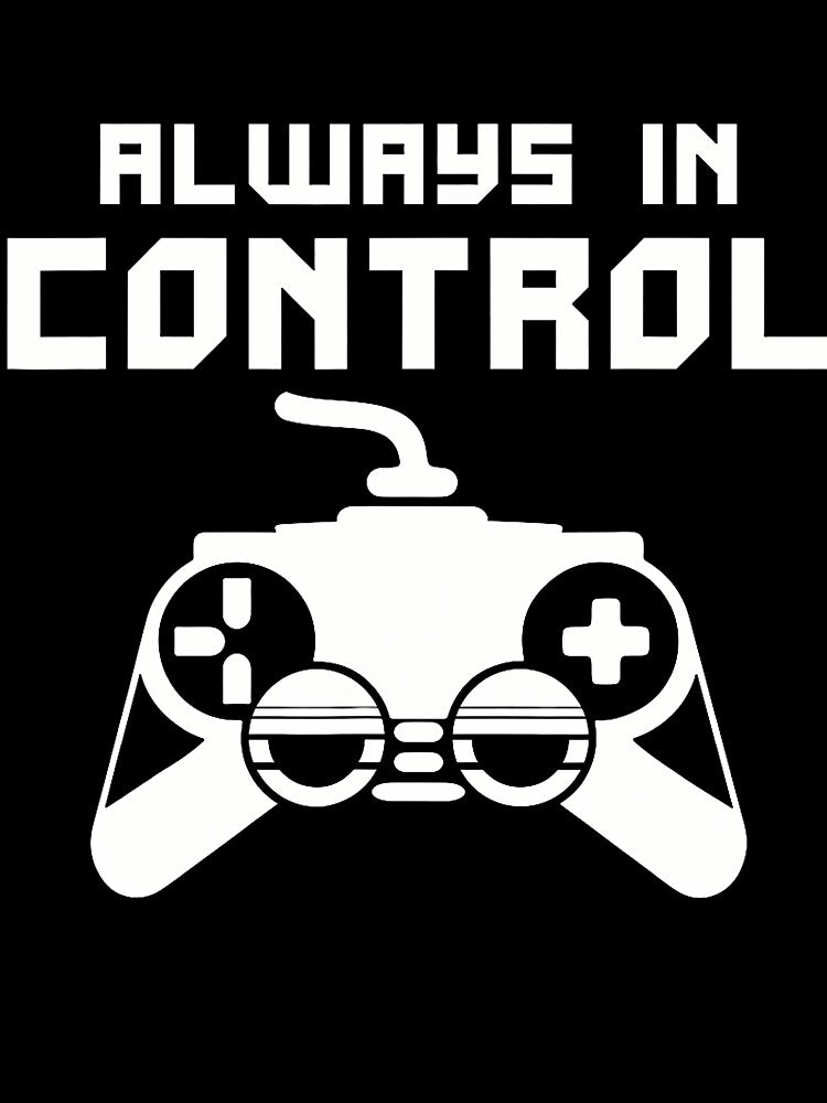 Gaming Console Controller Gamer Always In Control by GeorgeneCharlo T-Shirts, Hoodie, Sweatshirt | BlankRebels.com (Image 3)