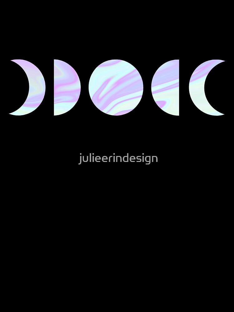 Pastel Moon Phases by Julie Erin Designs T-Shirts, Hoodie, Sweatshirt | BlankRebels.com (Image 3)