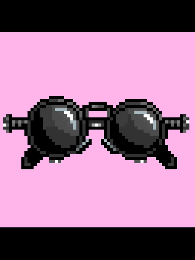 8-bit Pixel Sunglasses by hisabellec