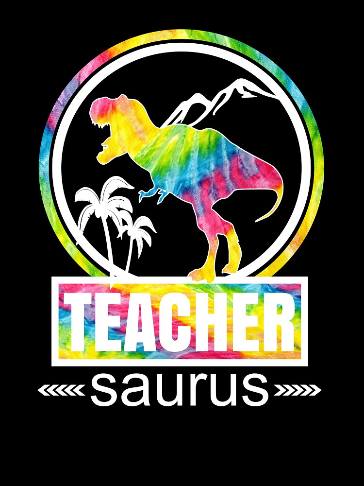Teachersaurus Dinosaur Funny Teacher School Cute Design by Sapphire Star T-Shirts, Hoodie, Sweatshirt (Image 3)