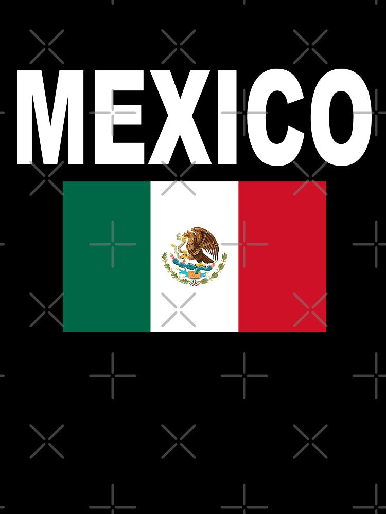 Mexico Flag Shirt Cool Mexican Flags Soccer Jersey Gift Tee by BCNDesign