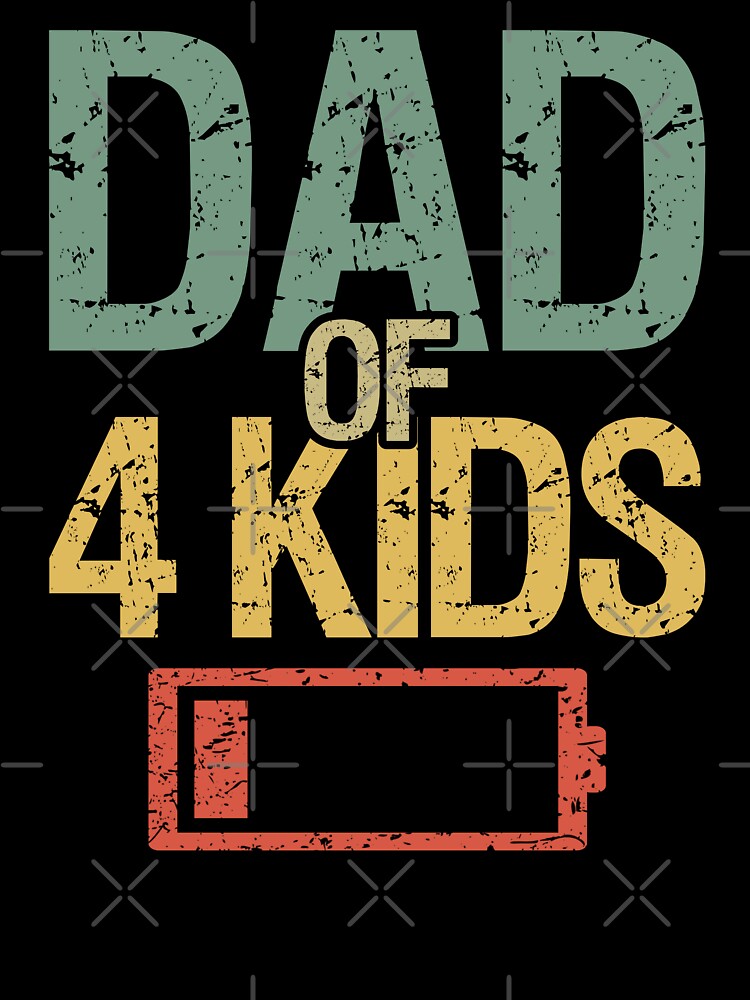 Tired Dad Of 4 Kids I by Lemon Pepper T-Shirts, Hoodie, Sweatshirt | BlankRebels.com (Image 3)