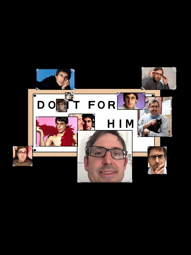 Do It For Him Simpsons Louis Theroux Print by YungMcIlwain