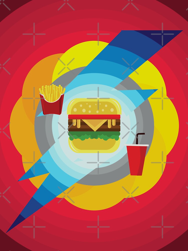 Combo Burger by FridPix T-Shirts, Hoodie, Sweatshirt | BlankRebels.com (Image 3)