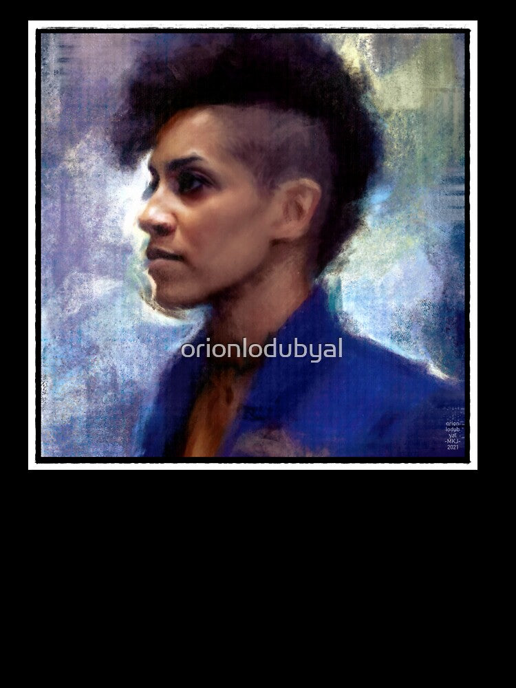 Naomi Painted Portrait for Screaming Firehawks by orionlodubyal T-Shirts, Hoodie, Sweatshirt | BlankRebels.com (Image 3)