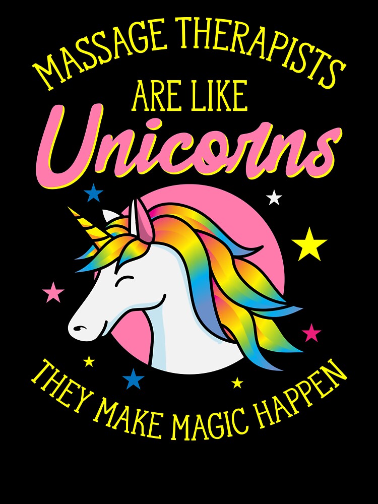 Massage Therapist Unicorns by Betsytiptoe T-Shirts, Hoodie, Sweatshirt | BlankRebels.com (Image 3)