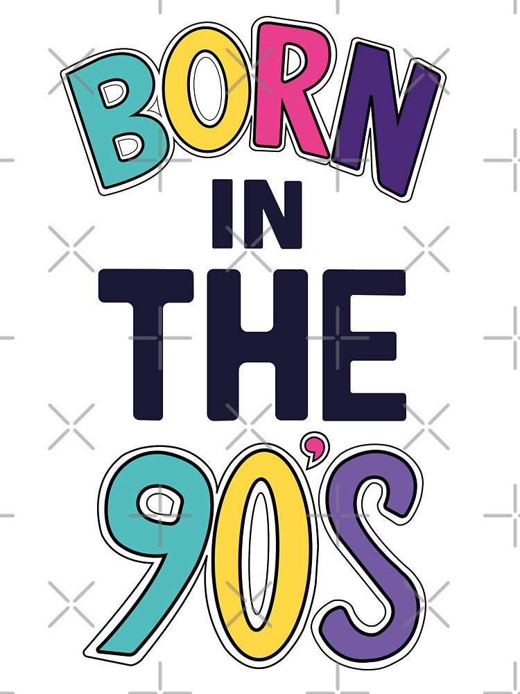 Born In The 90's by rickealrixart T-Shirts, Hoodie, Sweatshirt | BlankRebels.com (Image 3)