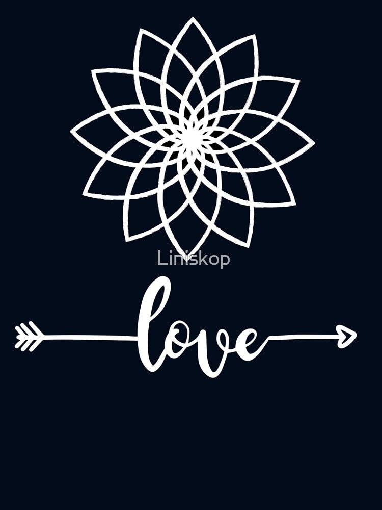Mandala Yoga by Liniskop T-Shirts, Hoodie, Sweatshirt | BlankRebels.com (Image 2)