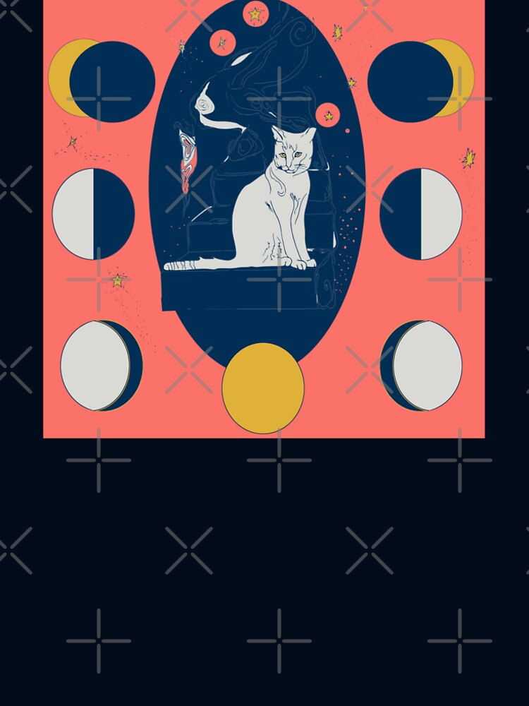 Kitty Ascension Moon Phases by DReneeWilson T-Shirts, Hoodie, Sweatshirt | BlankRebels.com (Image 2)