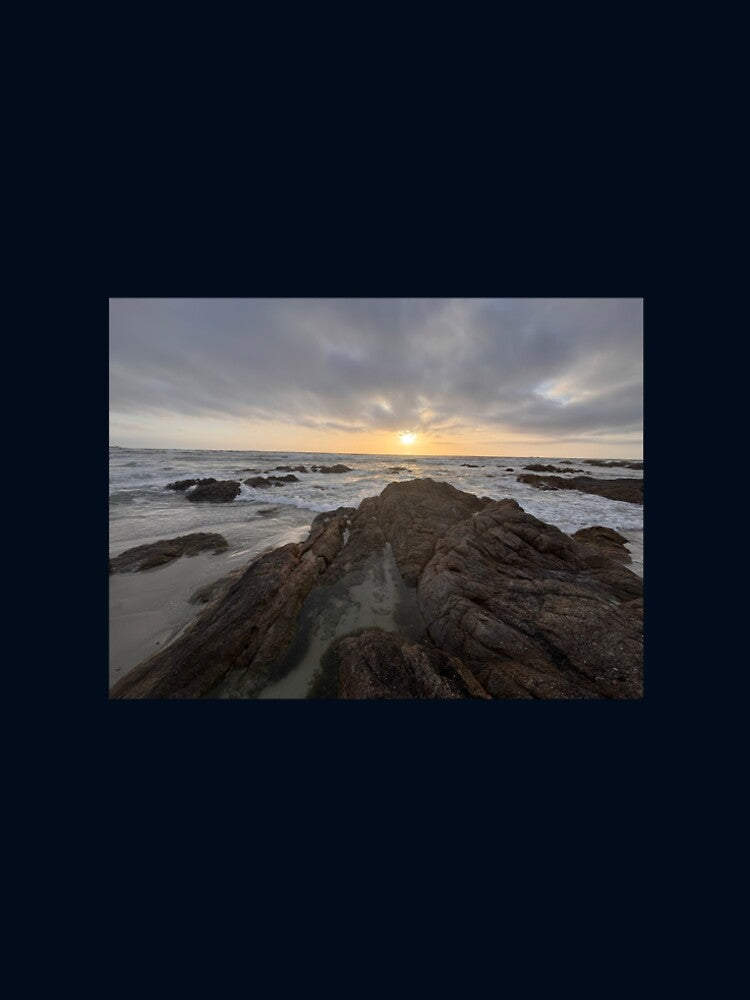 Dynamic-Coastal Sunset against Rolling Fog by nebulous1016 T-Shirts, Hoodie, Sweatshirt | BlankRebels.com (Image 2)