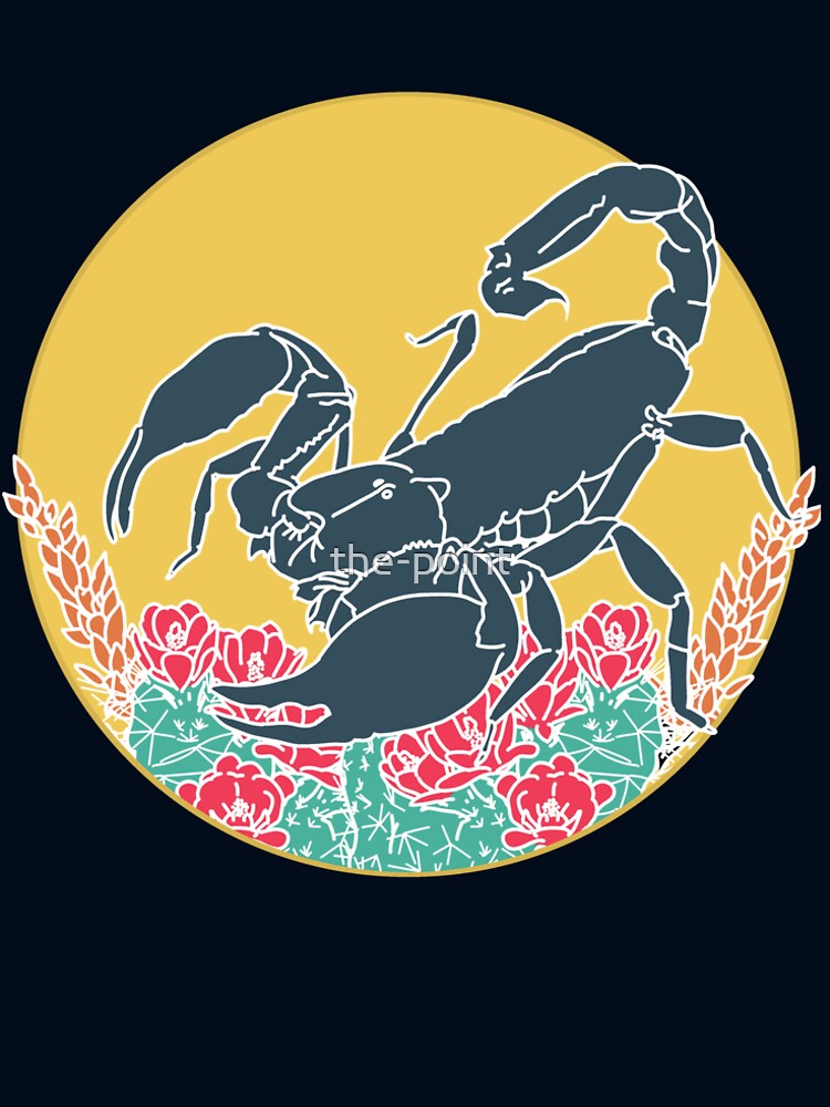 Zodiac Collection - Vintage Scorpio by the-point T-Shirts, Hoodie, Sweatshirt | BlankRebels.com (Image 2)
