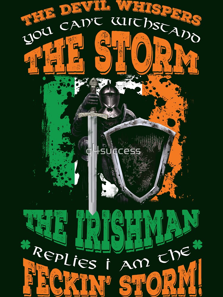 The Devil Whispers St. Patricks Day T-Shirts by q4success Hoodie, Sweatshirt | BlankRebels.com (Image 3)