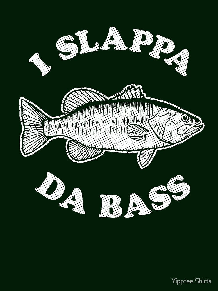 I Slappa Da Bass T-Shirt by Yipptee Shirts Hoodie, Sweatshirt | BlankRebels.com (Image 3)
