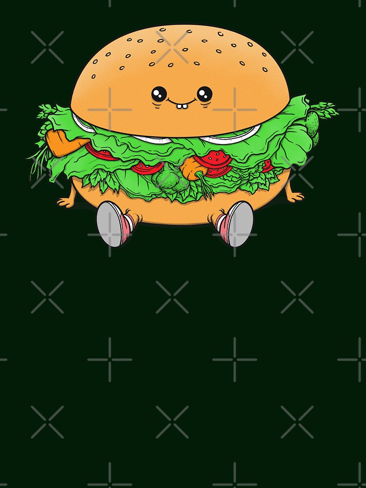 Veggie Burger by pigboom T-Shirts, Hoodie, Sweatshirt | BlankRebels.com (Image 3)