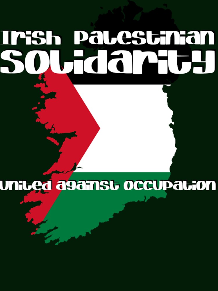 Irish Palestinian Solidarity Essential T-Shirt ,  Christmas,Halloween,Fathers Day,Mothers Day by DorotheDauber