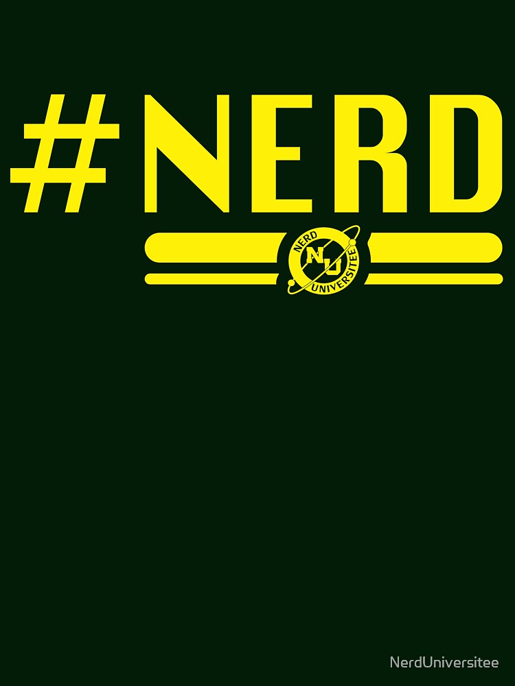 Hashtag Nerd by NerdUniversitee T-Shirts, Hoodie, Sweatshirt | BlankRebels.com (Image 3)