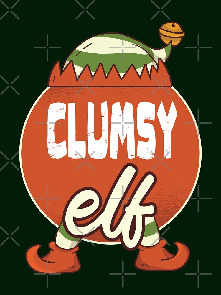 i'm the clumsy ELF family matching christmas by abdellaoui T-Shirts, Hoodie, Sweatshirt | BlankRebels.com (Image 3)