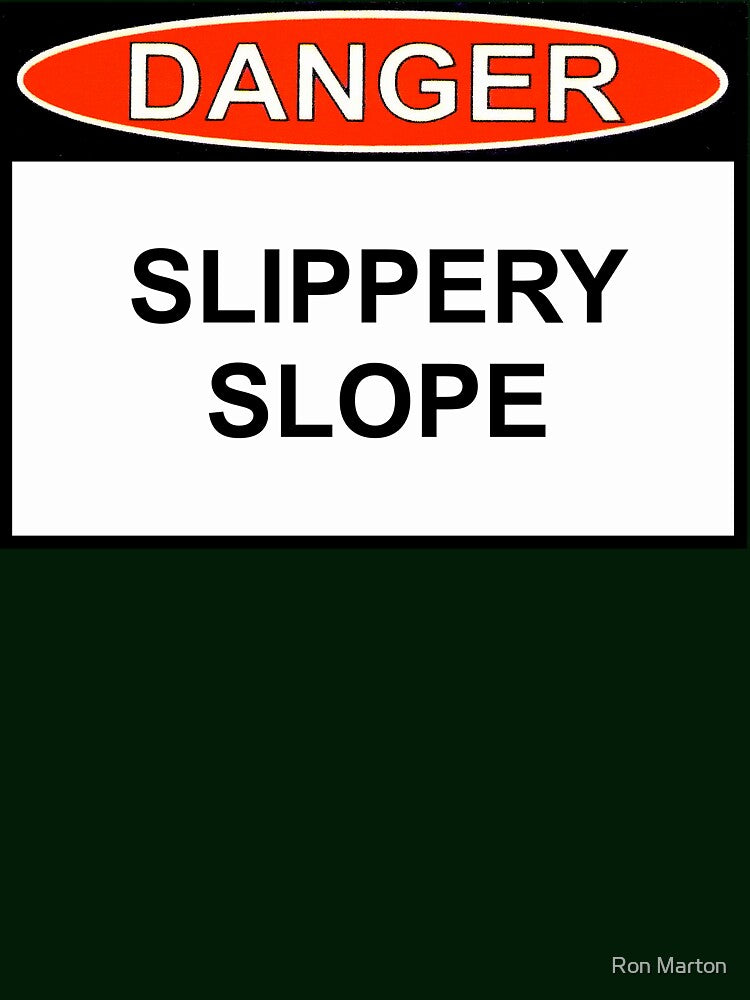 Danger - Slippery Slope by Ron Marton T-Shirts, Hoodie, Sweatshirt | BlankRebels.com (Image 3)
